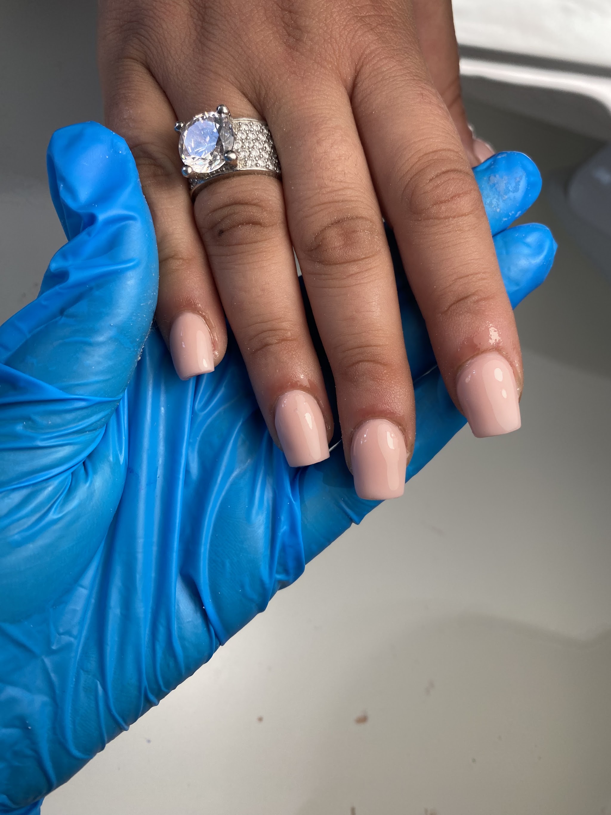 Natuurlijke nude nagels